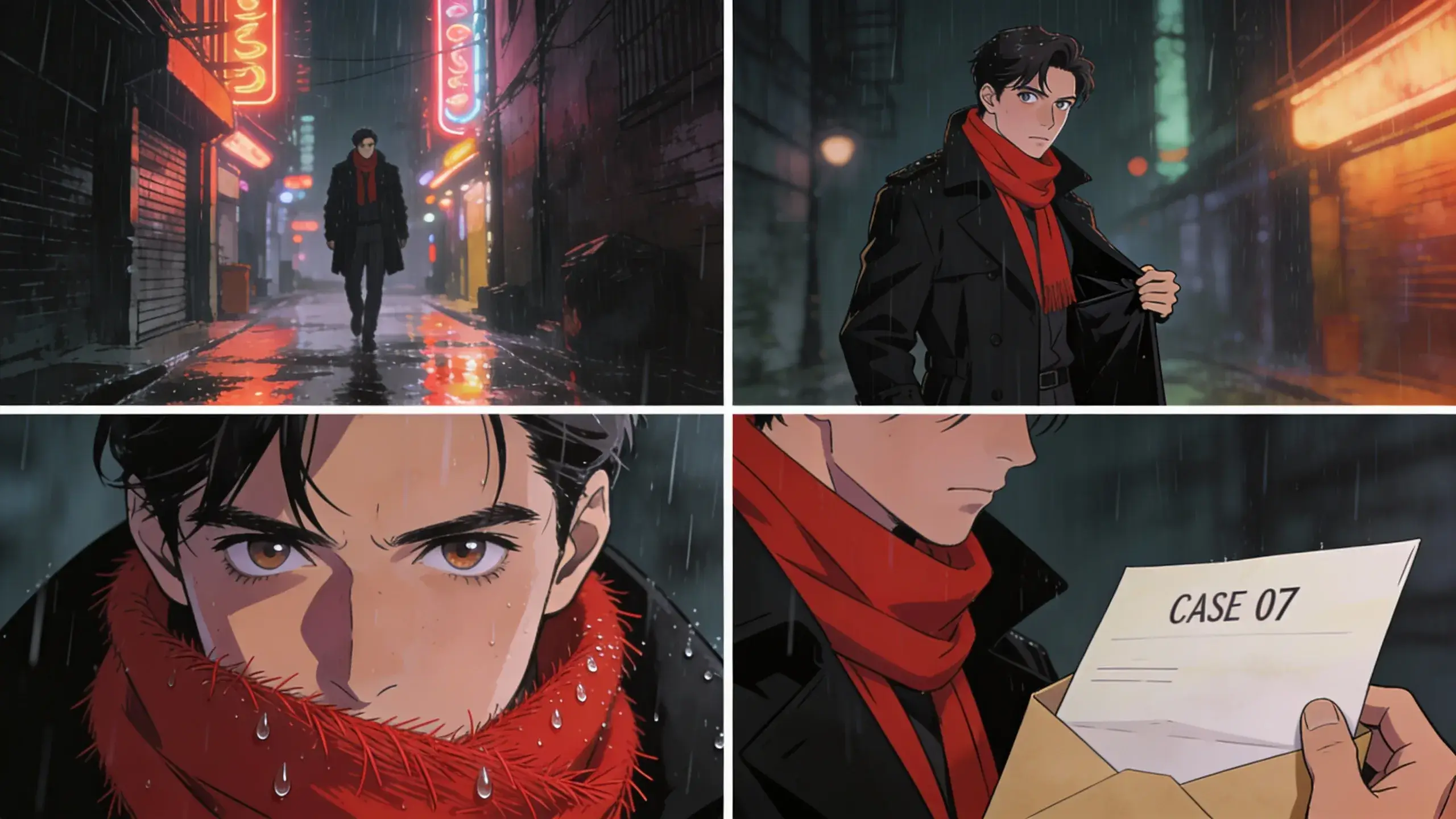 Seedream 4.5-storyboardrute som viser stabil karakteridentitet på tvers av scener