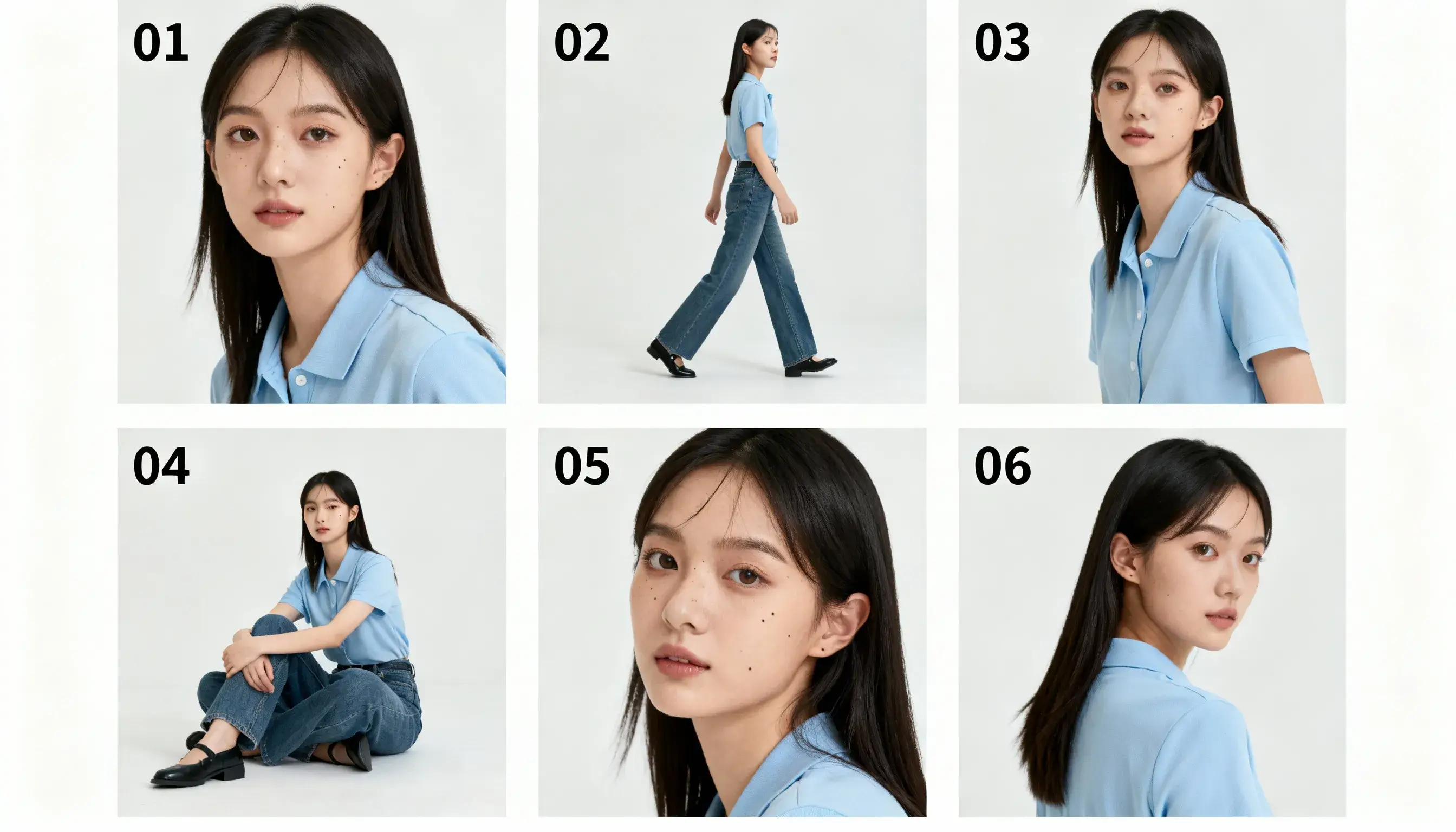 شخصيات متناسقة عبر عدة صور مولّدة بالذكاء الاصطناعي