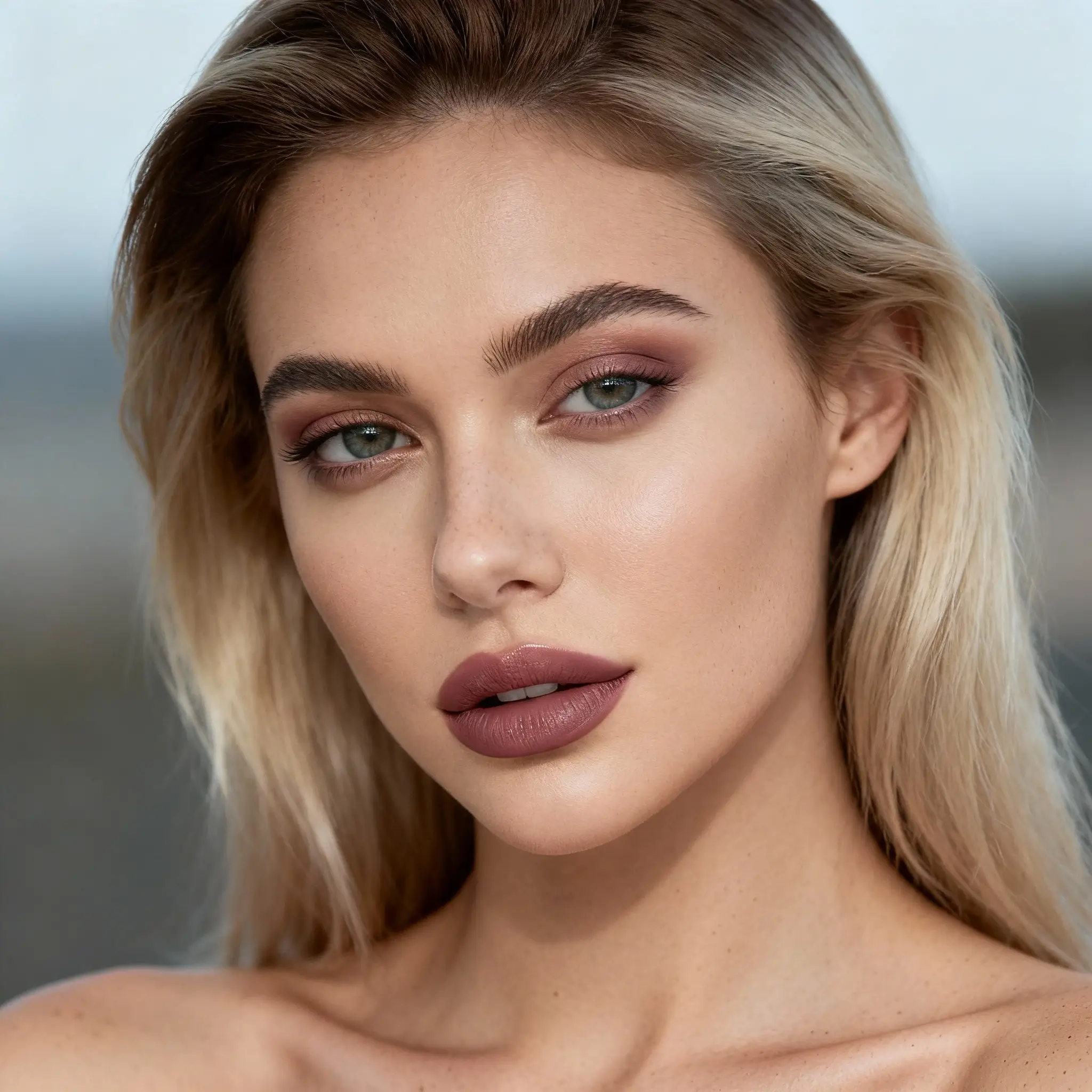 بورتريه من Seedream 4.0 يُظهر تعديلًا سلسًا للشعر والمكياج